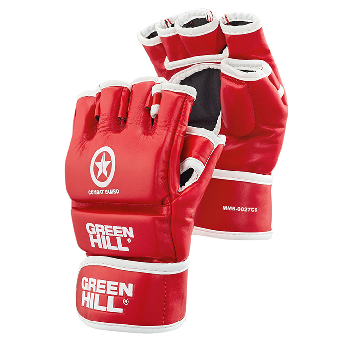 Перчатки для боевого самбо COMBAT SAMBO GREEN HILL