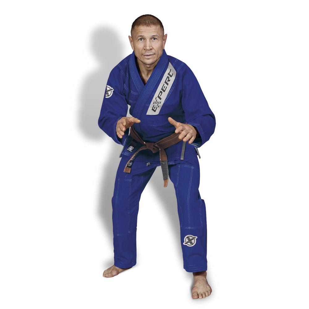 Кимоно для BJJ FIGHTEXPERT Ultra Light blue — фото 3